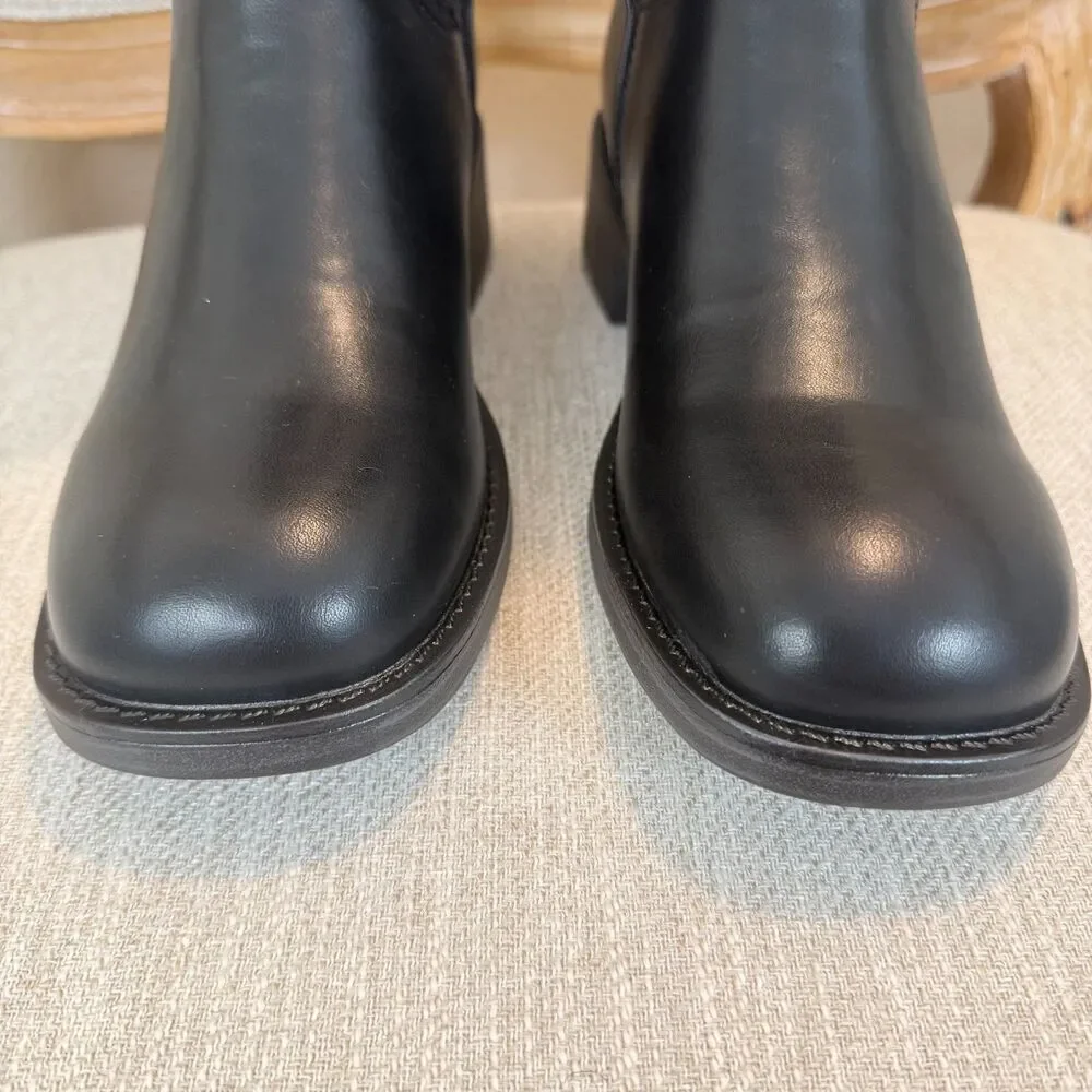 Pierre Dumas Paula knee-high round toe casual minimalist business comfort riding - Picture 5 of 8